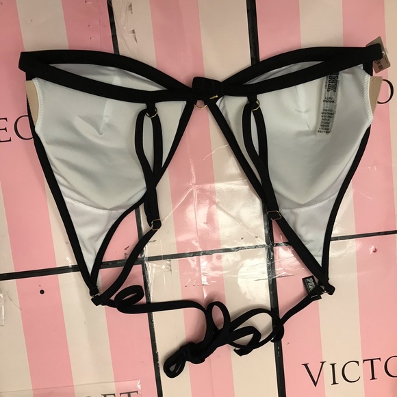 Top only 💖VS PINK Bikini Triangle Lightly Lined - Picture 7 of 8